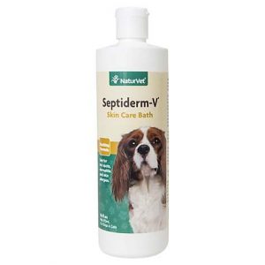 Septiderm-V Antiseptic Skin Care Bath Grooming Dog Shampoo, Cats & Horses