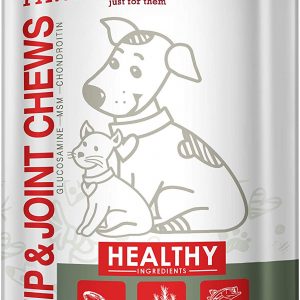 Paws & Pals Glucosamine for Dogs – 240ct Advanced Soft Chews – Chondroitin + MSM for Hip Joint