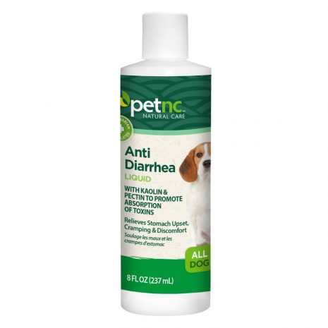 PetNC Natural Care Anti Diarrhea Liquid for Dogs, 8-Ounce