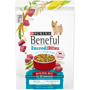 Purina Beneful IncrediBites With Real Beef Adult Dry Dog Food – 15.5 lb. Bag
